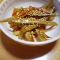 つる兄★'s cooksnap of when they made 基本のきんぴらごぼう.