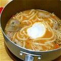 まみげチャン's cooksnap of when they made 残りのみそ汁で!!ピリ辛みそ煮込みうどん.