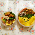 komutatata's cooksnap of when they made お弁当用（卵焼き：鶏そぼろふりかけ）.