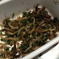 かめろん0804's cooksnap of when they made ちりめんじゃことかぶの葉炒め.