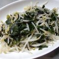 ナーちゃん's cooksnap of when they made もやしとワカメの塩昆布和え.
