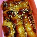 沖縄こんぶ's cooksnap of when they made 中身はリンゴ＊豚バラ肉巻き。.