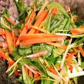 あさみ＊くぬぎ's cooksnap of when they made チーズがアクセント☆水菜と人参のサラダ.