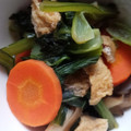 merry24's cooksnap of when they made めんつゆで煮もの★小松菜と揚げのたいたん.