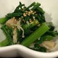 レジパン's cooksnap of when they made ☆春菊塩ナムル☆春菊苦手も好きになる.