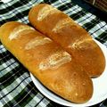 もろたん☆'s cooksnap of when they made 中力粉でフランスパン♪HB編.