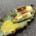 り☆ほ's cooksnap of when they made ネギのグリル ハニーマスタード添え.