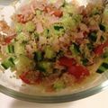 じょじょえん123's cooksnap of when they made 塩レモンで☆キヌアとチキンのサラダ♪.