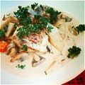 mi_k0923's cooksnap of when they made 鶏とマッシュルームのフリカッセ.