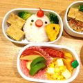セリルリママ's cooksnap of when they made 簡単！にわとりとヒヨコのお弁当キャラ弁.