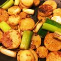 いもこ30's cooksnap of when they made 長葱と長芋の炒め物.
