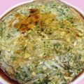 ＊にょにょん＊'s cooksnap of when they made モヤシと豆腐のお好み焼き.