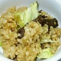 リコたんママ's cooksnap of when they made 牛肉とレタスのガーリックチャーハン.