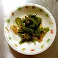 ちきakki's cooksnap of when they made ピーマンとひじきの麺つゆ炒煮.