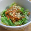 daikanon's cooksnap of when they made キャベツとにんじんの即席漬け.