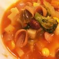 きゃきゃきゃ's cooksnap of when they made ちくわぶで☆お野菜たっぷりニョッキ風.