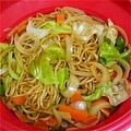 ＊まねきねこ＊'s cooksnap of when they made Ｌｅｋｕｅ(ルクエ)で簡単☆焼きそば.
