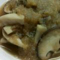 vignemale's cooksnap of when they made ✿梅でさっぱり♡鶏肉のみぞれ煮✿.
