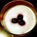 poppi6024's cooksnap of when they made ふわふわムース風♥ブルーベリーヨーグルト.