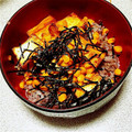 うほーう's cooksnap of when they made 厚揚げとコーンの照りマヨ丼.
