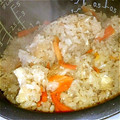 Mayuliy's cooksnap of when they made 油揚げの炊き込みご飯.