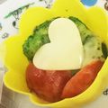 くるみミルクティ's cooksnap of when they made お弁当に！プチトマトにチーズのせて….