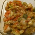 teriyakime's cooksnap of when they made エビとイカの香味野菜炒め.