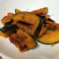 apple☆'s cooksnap of when they made 子供が喜ぶ！かぼちゃの生姜焼き.
