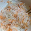 たにたーに's cooksnap of when they made 簡単☆大根とにんじんの源平なます.