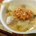 toto18's cooksnap of when they made タラと白菜のフライパン蒸し ネギ油ダレ.