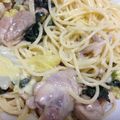 tacomii's cooksnap of when they made さっぱり美味しい！鶏とキャベツのパスタ★.