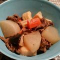 dechili's cooksnap of when they made 大根の炒め煮✿牛肉andしいたけ入り.