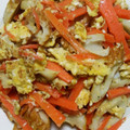さやみm's cooksnap of when they made にんじんとちくわの玉子炒め.