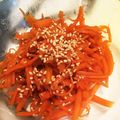 mayunnu's cooksnap of when they made 人参のきんぴら.