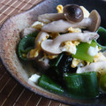 ピンクのたまご's cooksnap of when they made のりとしめじの卵とじ.