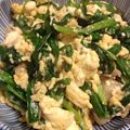 1094403's cooksnap of when they made 豆腐ニラ玉.