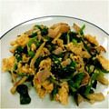kkymk's cooksnap of when they made ほうれん草とエリンギのバターしょうゆ炒め.