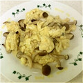 ★ま★ち★な★'s cooksnap of when they made しめじの卵とじ～お弁当にもう一品～.