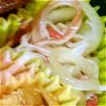 ぐーっち's cooksnap of when they made お弁当に☆かにかま＆オニオンサラダ.