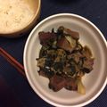 Pnicow's cooksnap of when they made レバニラキャベツ 妊婦ダイエットにも！.