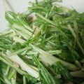 よねばあ's cooksnap of when they made 切って混ぜるだけ②♪水菜サラダ.