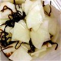 ma☆imisuna's cooksnap of when they made 大根の塩昆布和え.