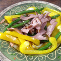 metabo48's cooksnap of when they made いんげんとハムとしめじのマヨポン炒め.