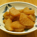 すかいらいんくーぺ's cooksnap of when they made 簡単！残ったべったら漬できんぴら.