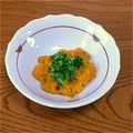 msft5632's cooksnap of when they made 離乳食中期★かぼちゃのサラダ.