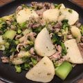 のあママん's cooksnap of when they made 長芋と豚肉のニンニク炒め.
