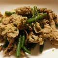 クックN47SDG☆'s cooksnap of when they made さやいんげんと豚肉の炒め煮.