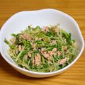 つちかな's cooksnap of when they made 水菜とシーチキンの簡単マヨサラダ.