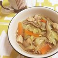mayunaCook's cooksnap of when they made ダイエット☆野菜たっぷりササミ春雨スープ.