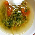 イトP夫婦's cooksnap of when they made ウェイパーで✩豆苗とトマトのスープ.